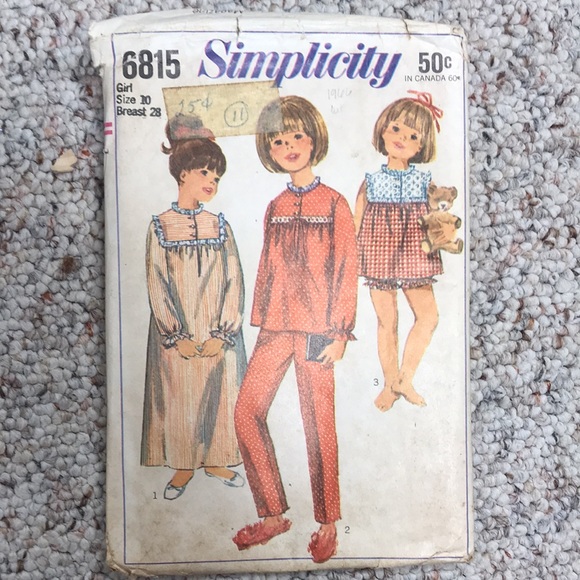 Vintage kids sewing patterns - Picture 10 of 11
